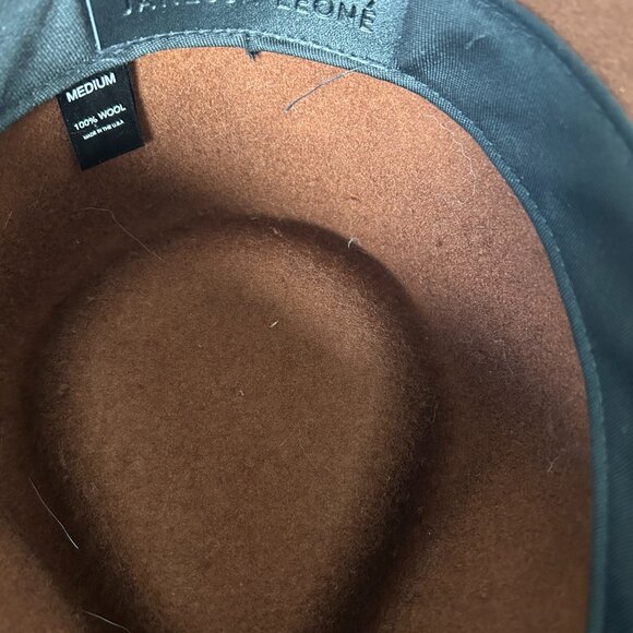 Janessa Leone Brown Felt Hat - Picture 8 of 8